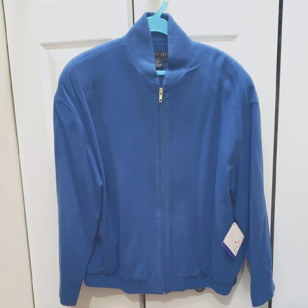 Blue Bomber Jacket